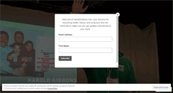 Desktop Screenshot of haroldgibbons.com